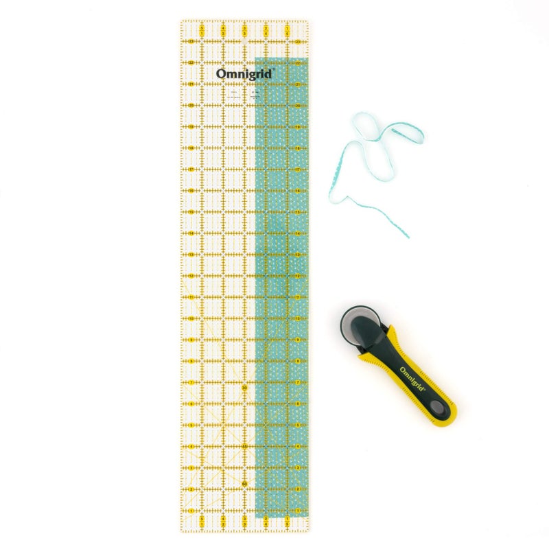 Omnigrid 6" x 24" Rectangle Quilting and Sewing Ruler - Image 2